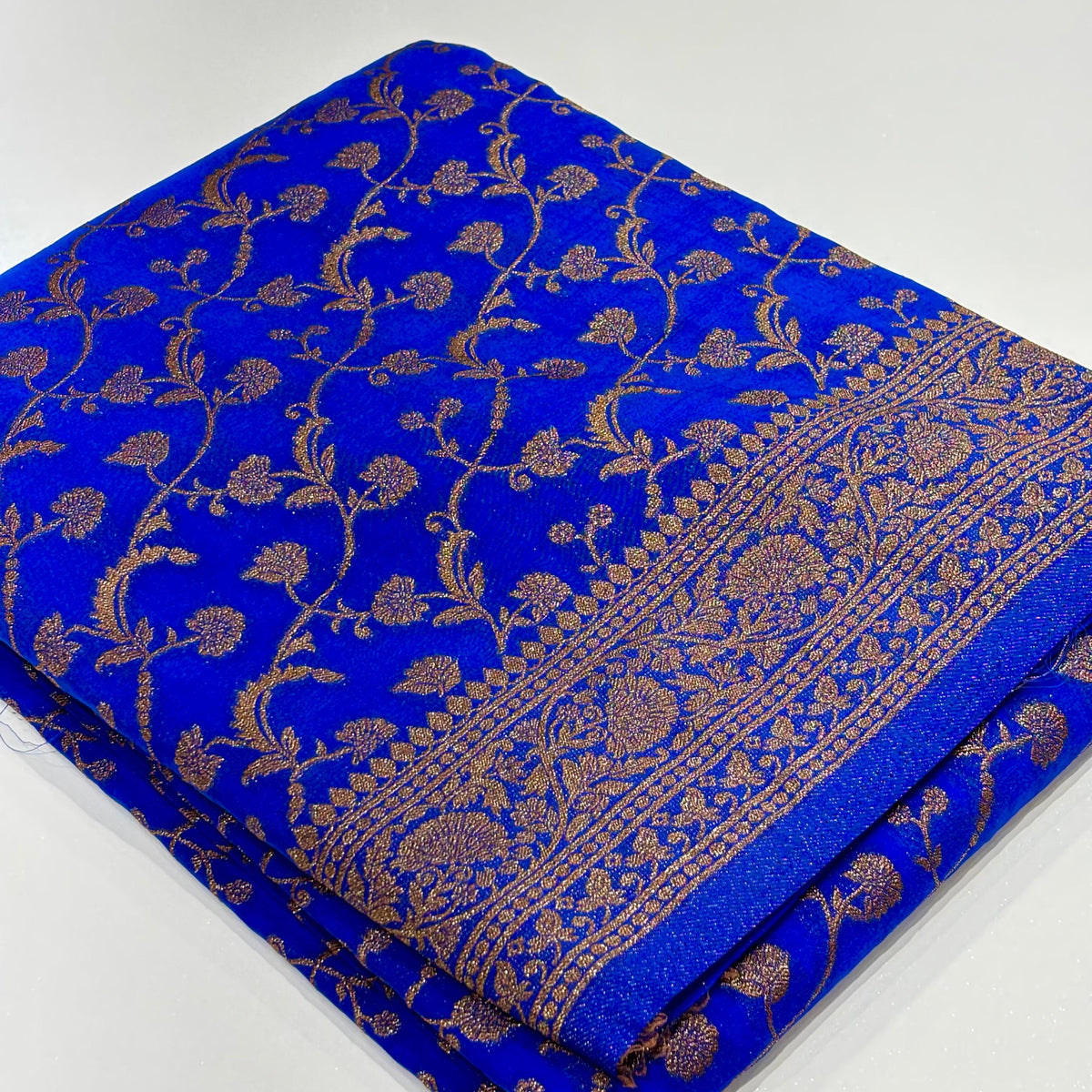 Semi Banarasi Georgette Saree
