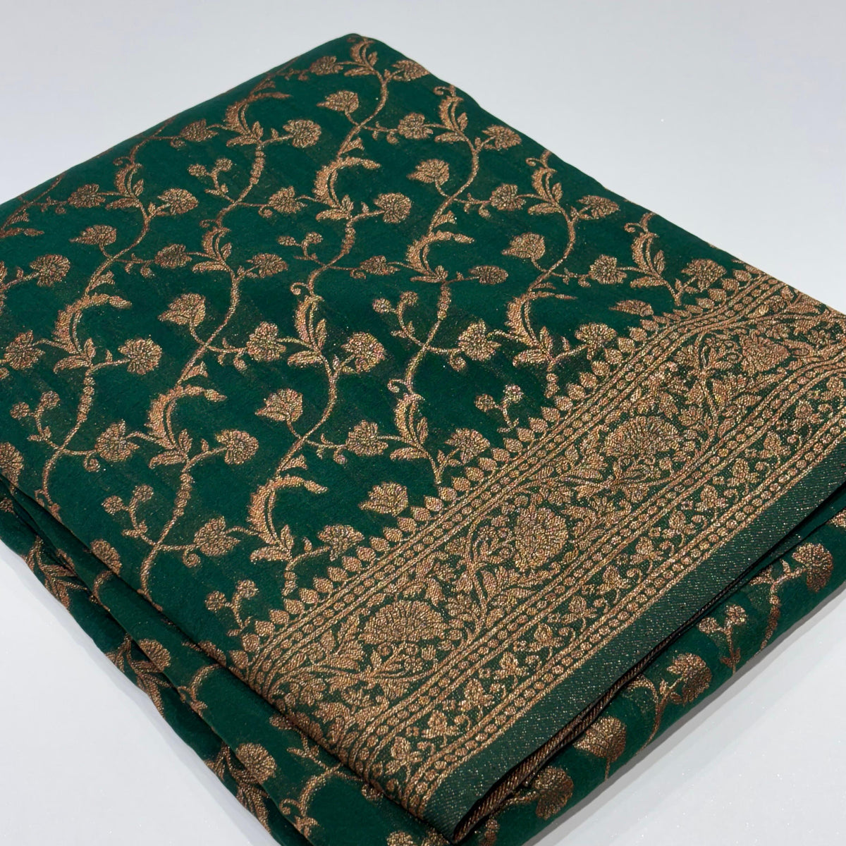 Semi Banarasi Georgette Saree