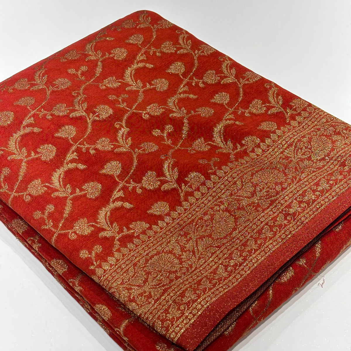 Semi Banarasi Georgette Saree