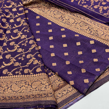 Semi Banarasi Georgette Saree