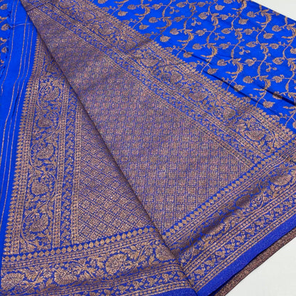 Semi Banarasi Georgette Saree