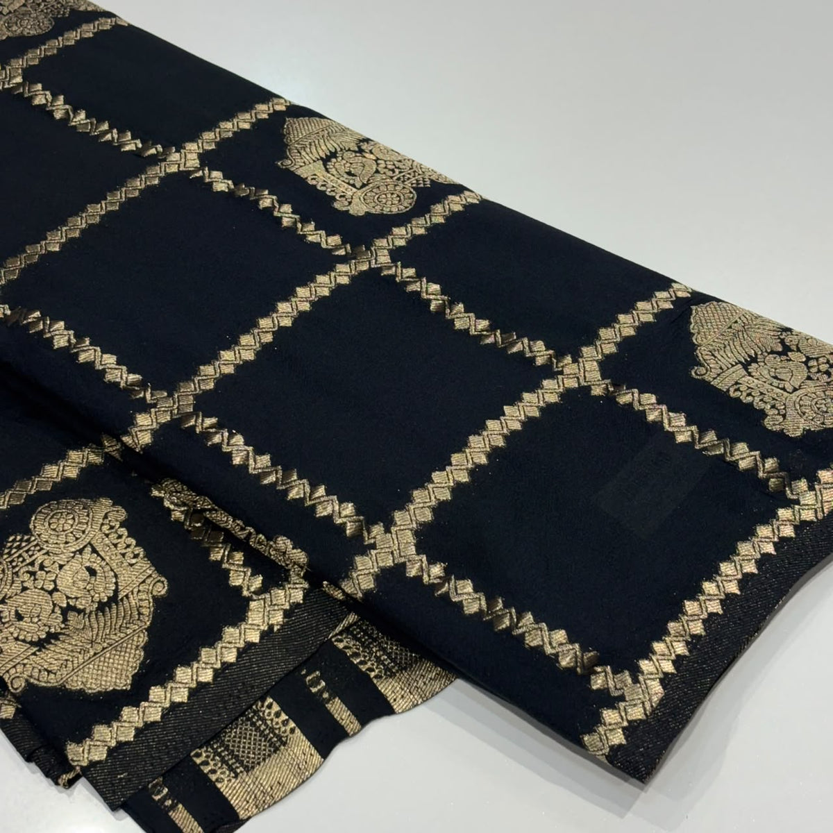Semi Mysore Crepe Saree