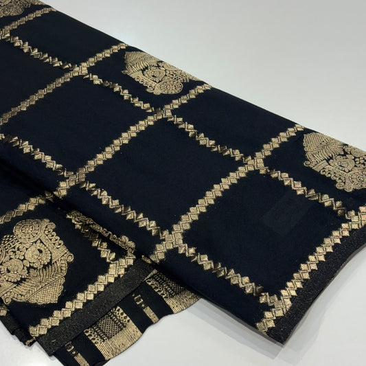 Semi Mysore Crepe Saree