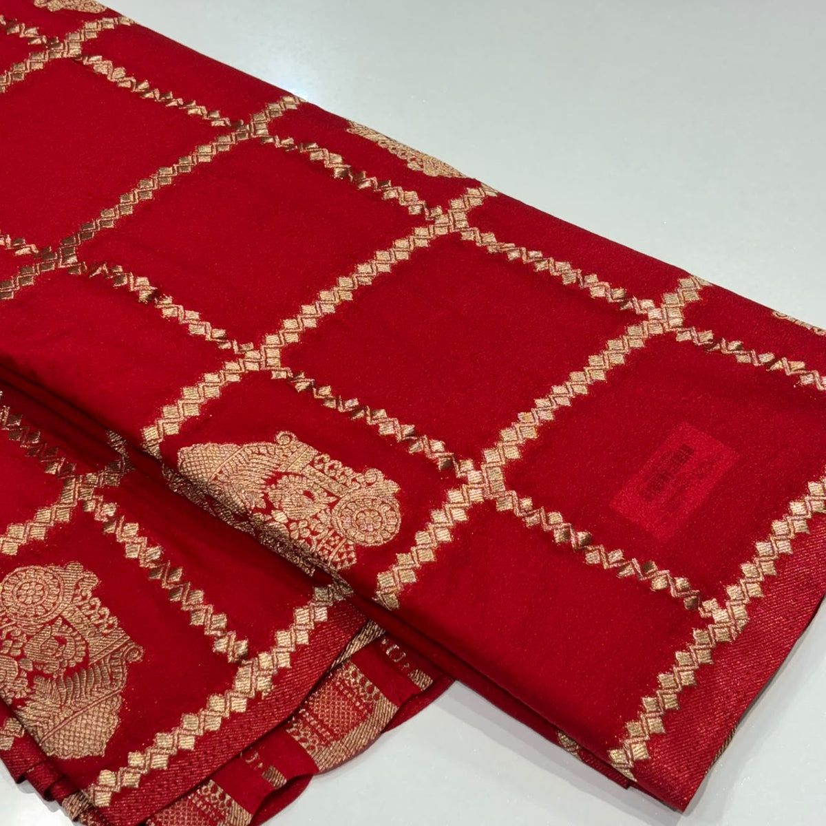 Semi Mysore Crepe Saree