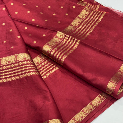 Semi Mysore Crepe Saree