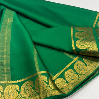 Pure Mysore Crepe Silk Saree