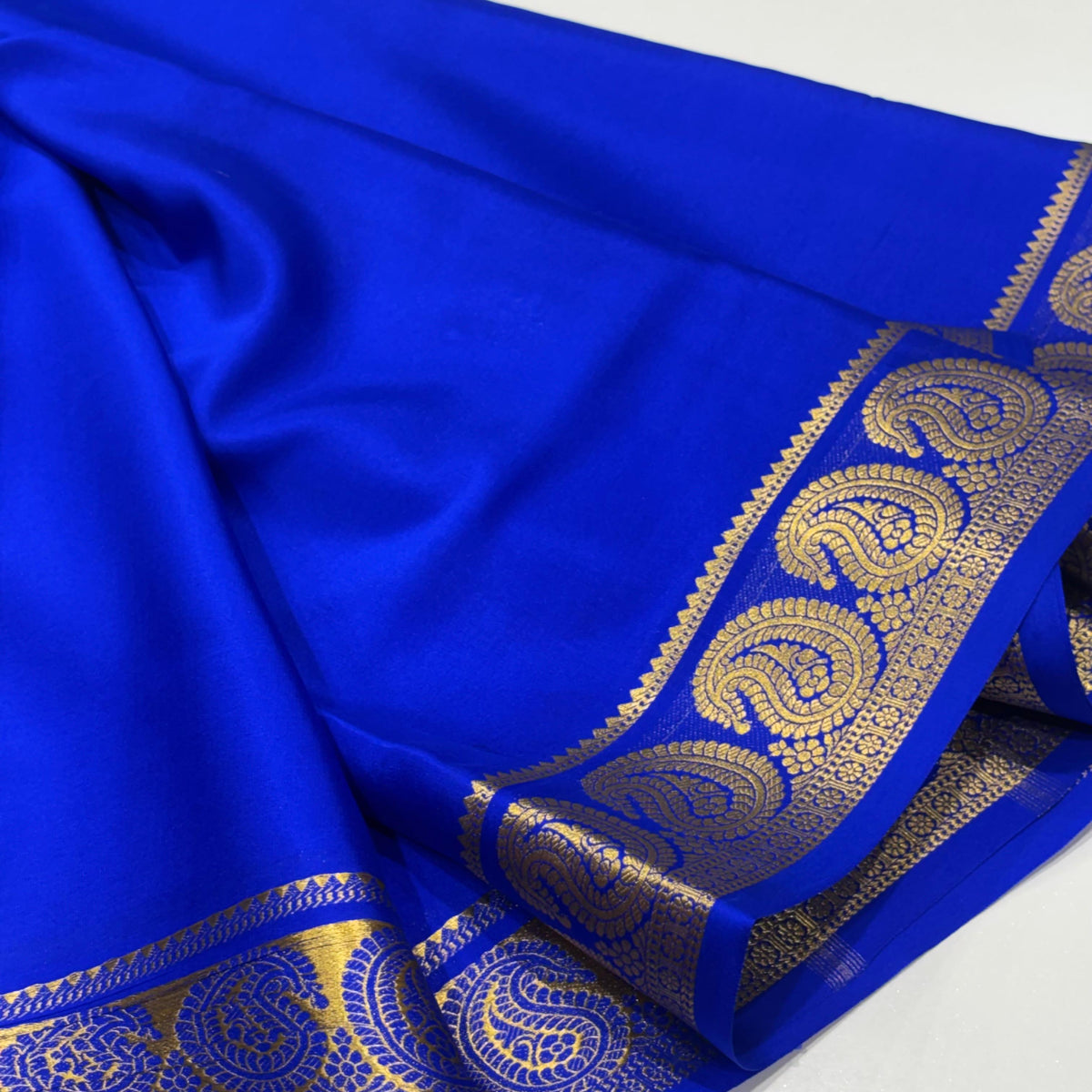 Pure Mysore Crepe Silk Saree