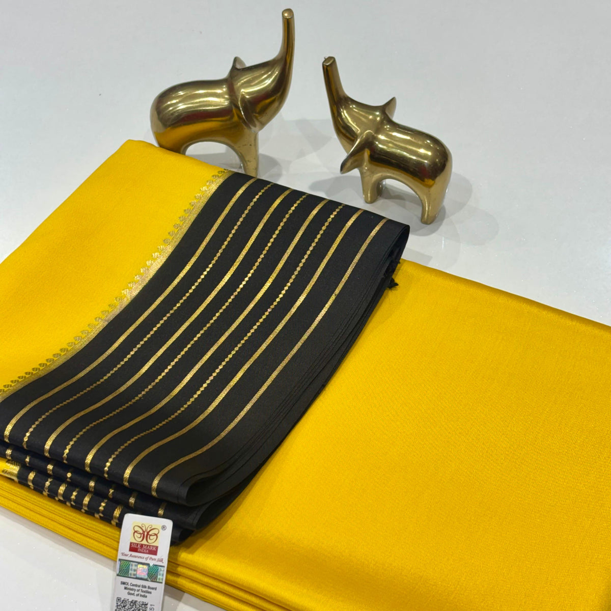Pure Mysore Crepe Silk Saree