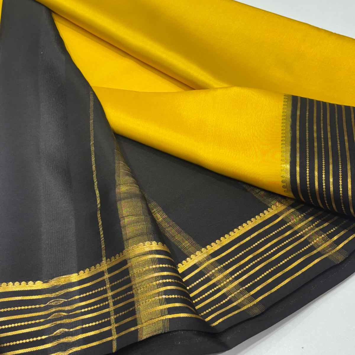 Pure Mysore Crepe Silk Saree
