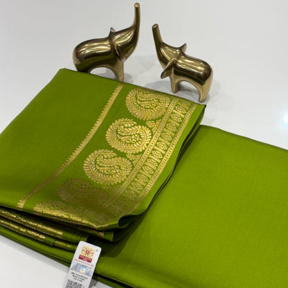Pure Mysore Crepe Silk Saree