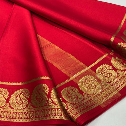 Pure Mysore Crepe Silk Saree