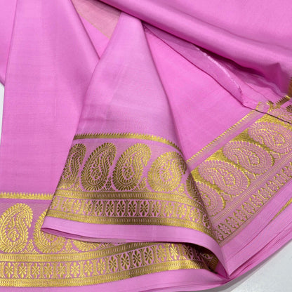 Pure Mysore Crepe Silk Saree