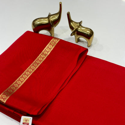 Pure Mysore Crepe Silk Saree