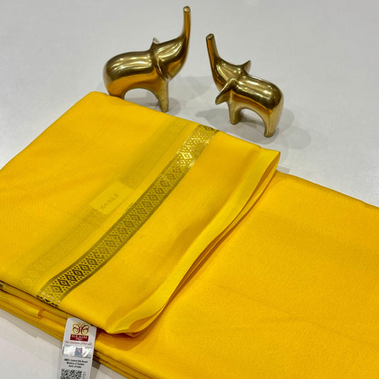 Pure Mysore Crepe Silk Saree