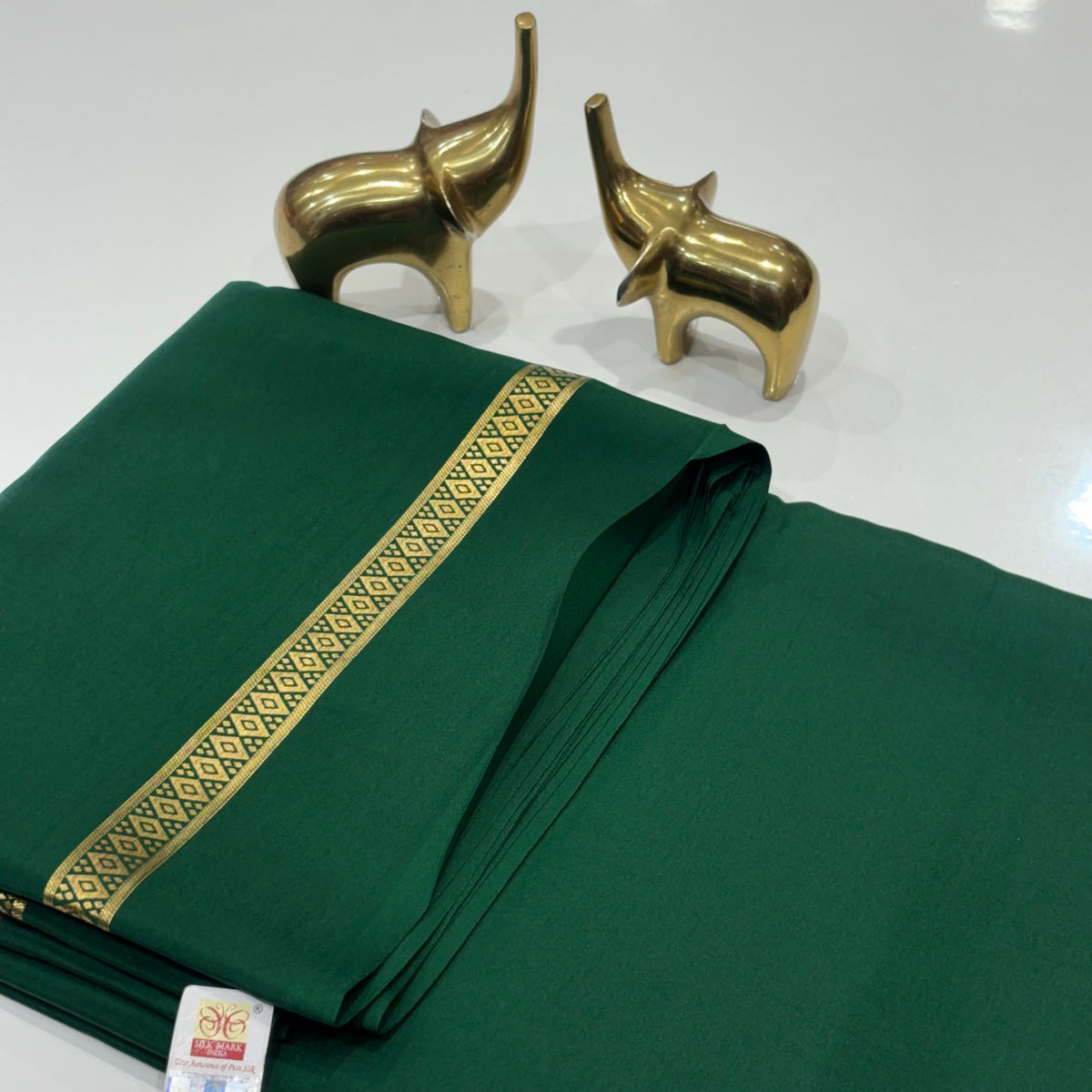 Pure Mysore Crepe Silk Saree