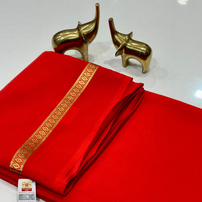Pure Mysore Crepe Silk Saree