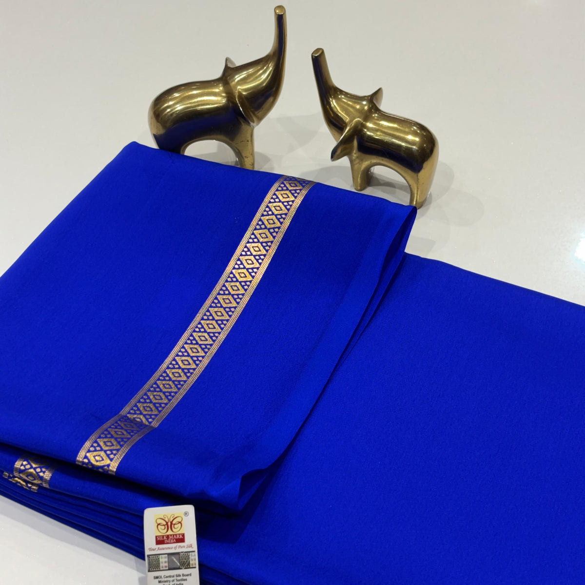 Pure Mysore Crepe Silk Saree