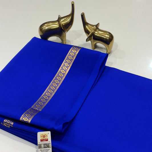 Pure Mysore Crepe Silk Saree