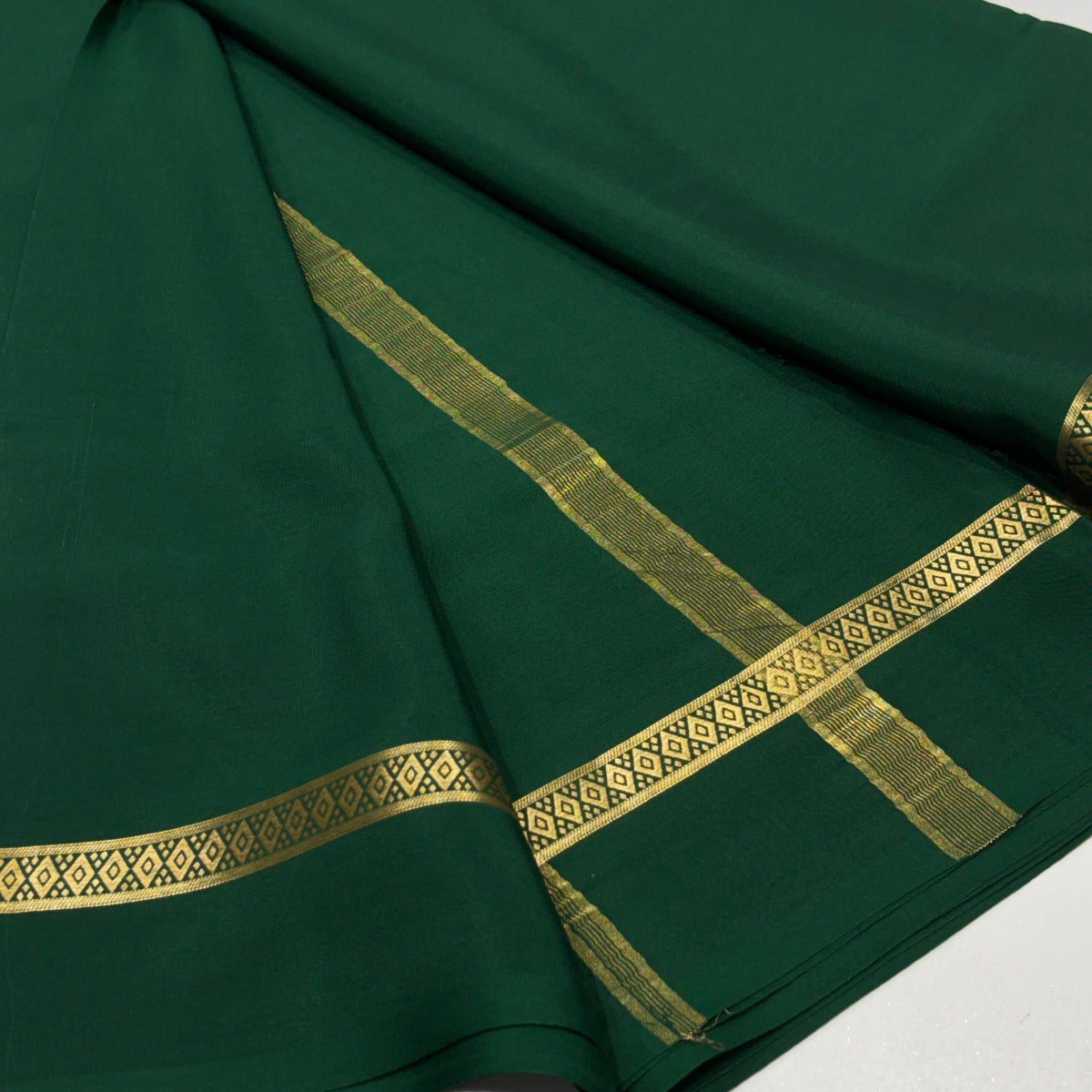 Pure Mysore Crepe Silk Saree