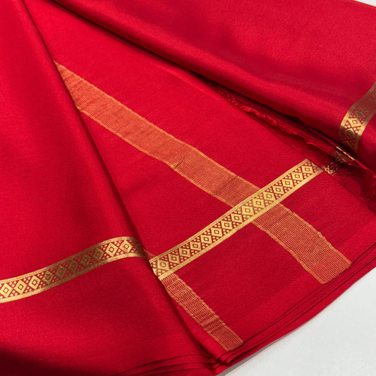 Pure Mysore Crepe Silk Saree
