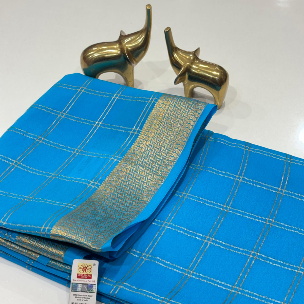 Pure Mysore Crepe Silk Saree