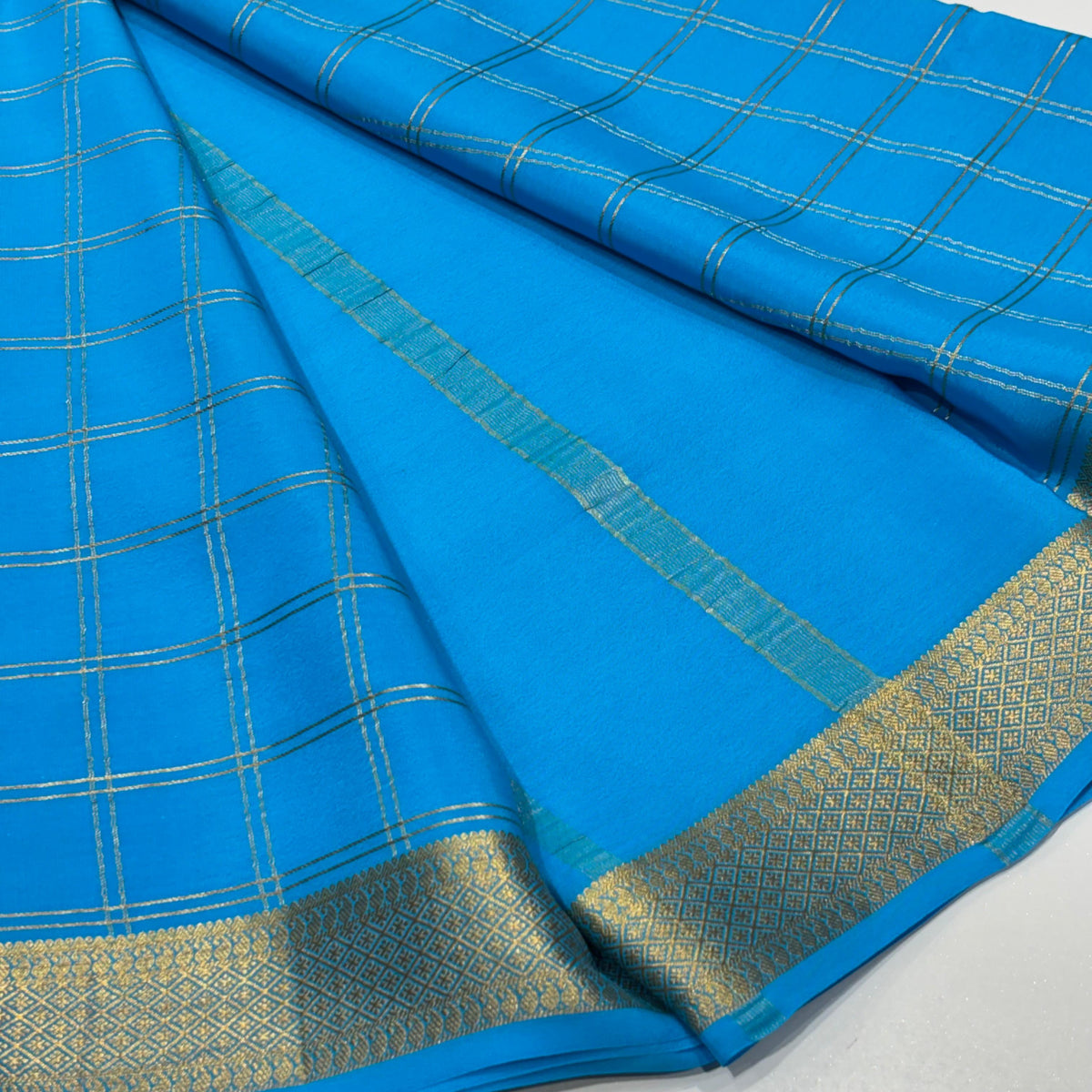 Pure Mysore Crepe Silk Saree