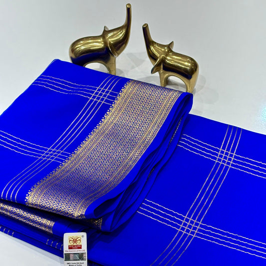 Pure Mysore Crepe Silk Saree