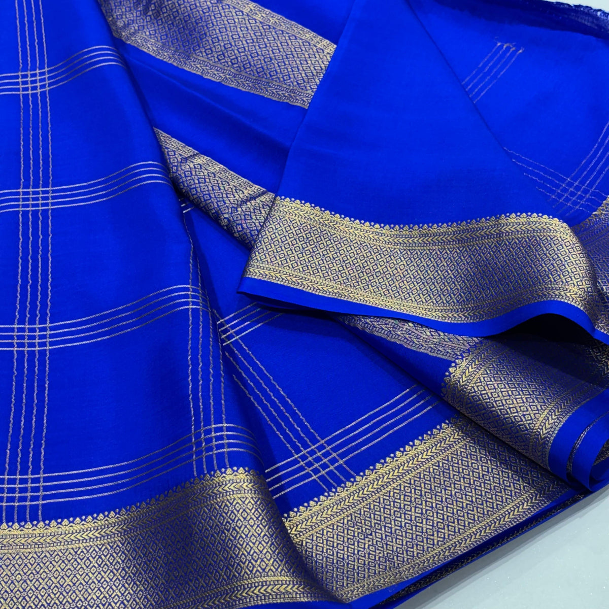 Pure Mysore Crepe Silk Saree