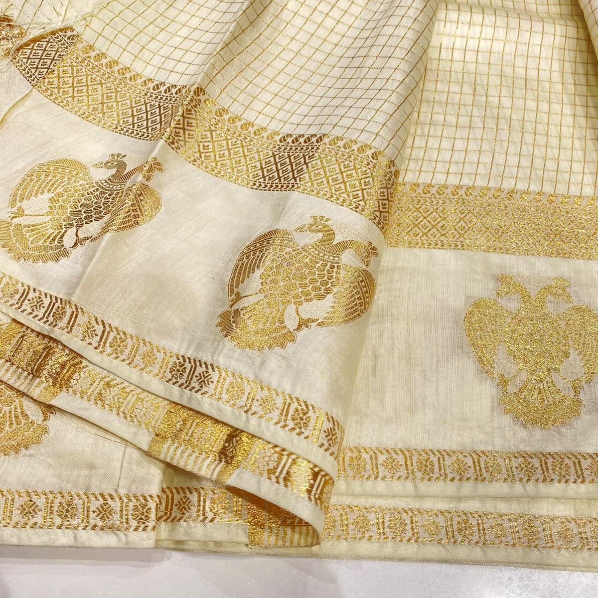 Soft Chanderi Crepe Saree