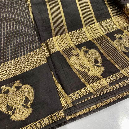 Soft Chanderi Crepe Saree