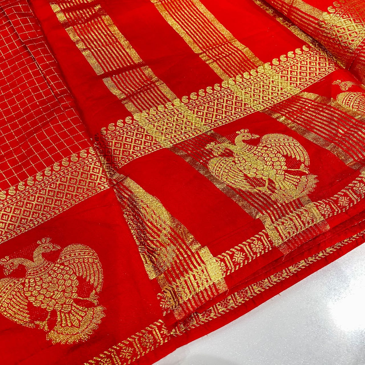 Soft Chanderi Crepe Saree
