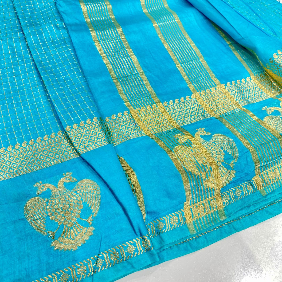 Soft Chanderi Crepe Saree