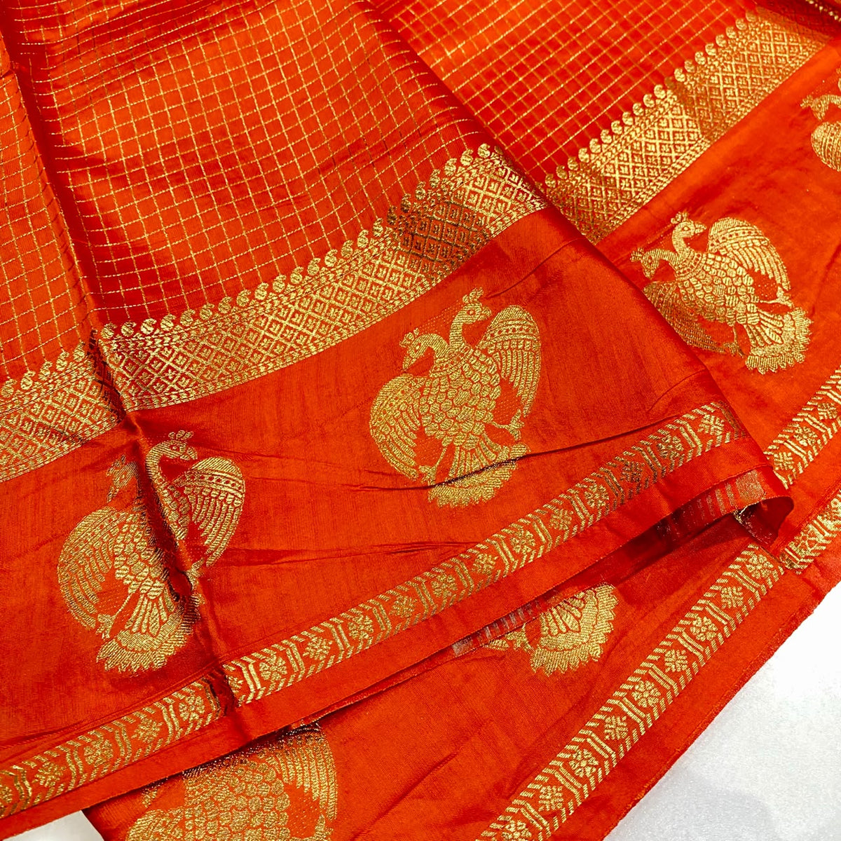 Soft Chanderi Crepe Saree