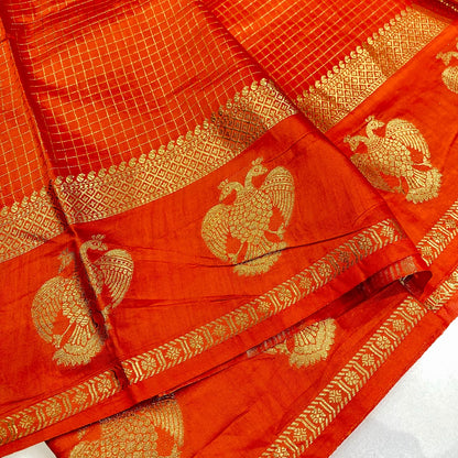 Soft Chanderi Crepe Saree