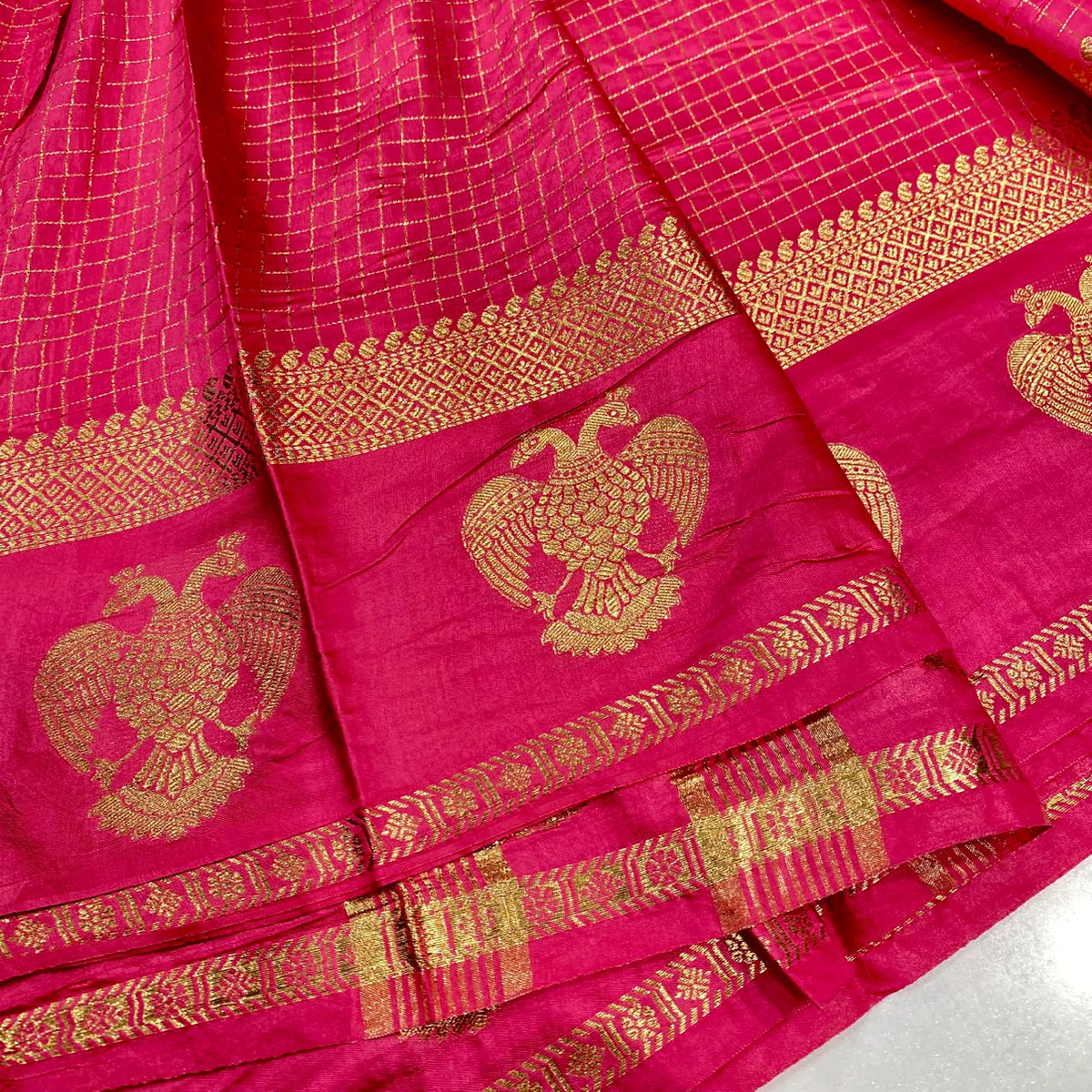 Soft Chanderi Crepe Saree