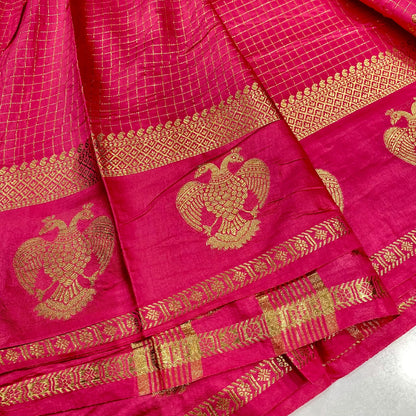 Soft Chanderi Crepe Saree