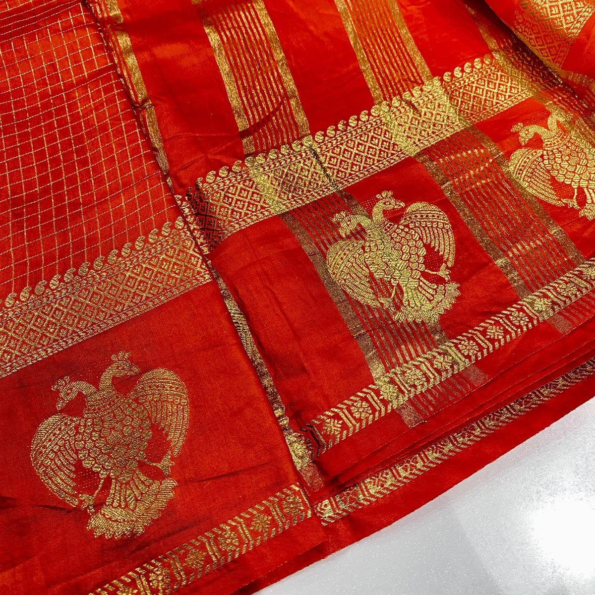 Soft Chanderi Crepe Saree