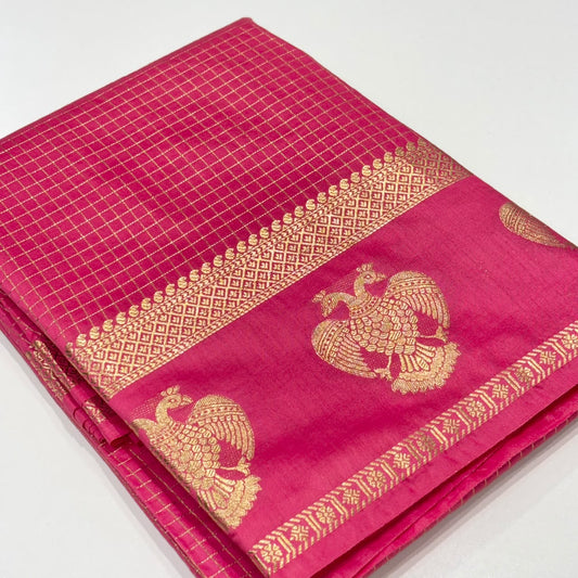 Soft Chanderi Crepe Saree