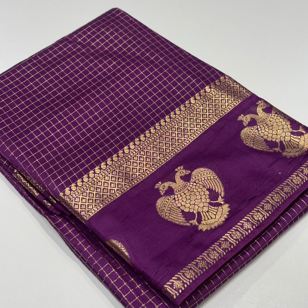 Soft Chanderi Crepe Saree