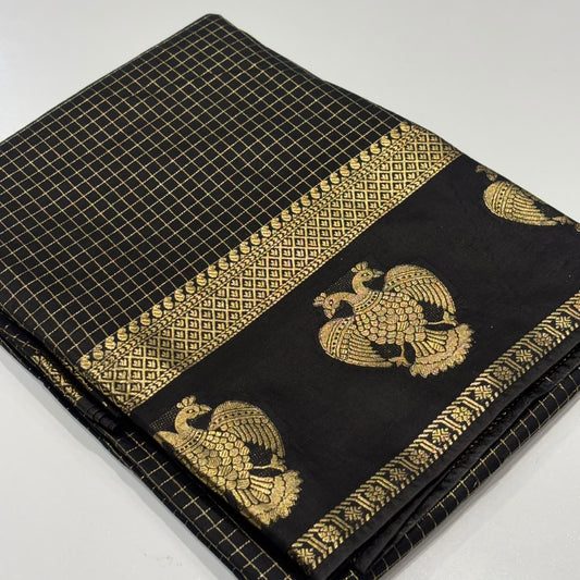 Soft Chanderi Crepe Saree
