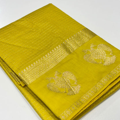 Soft Chanderi Crepe Saree