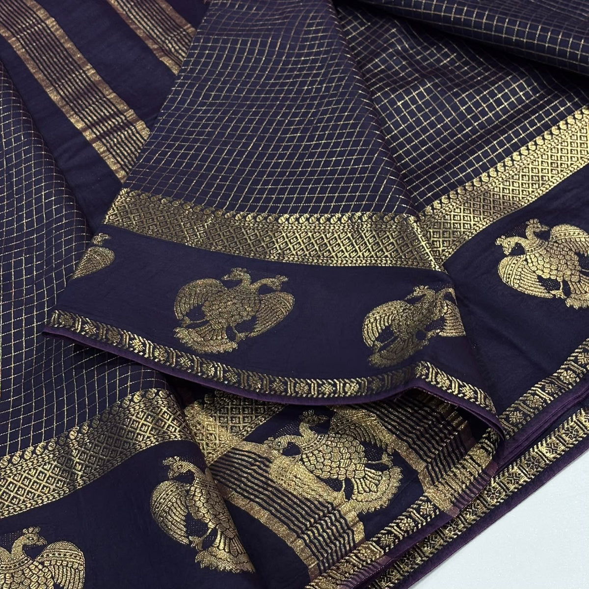 Soft Chanderi Crepe Saree