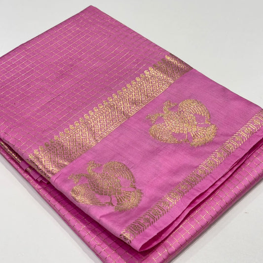 Soft Chanderi Crepe Saree