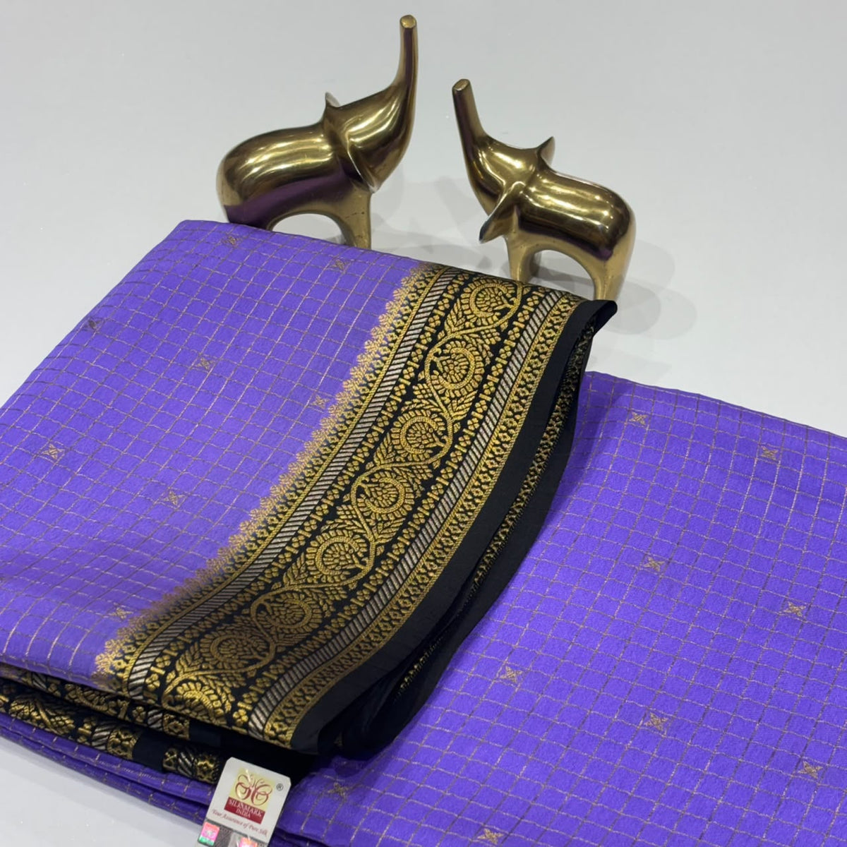 Pure Mysore Crepe Silk Saree