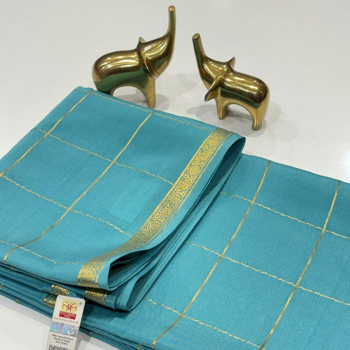 Pure Mysore Crepe Silk Saree