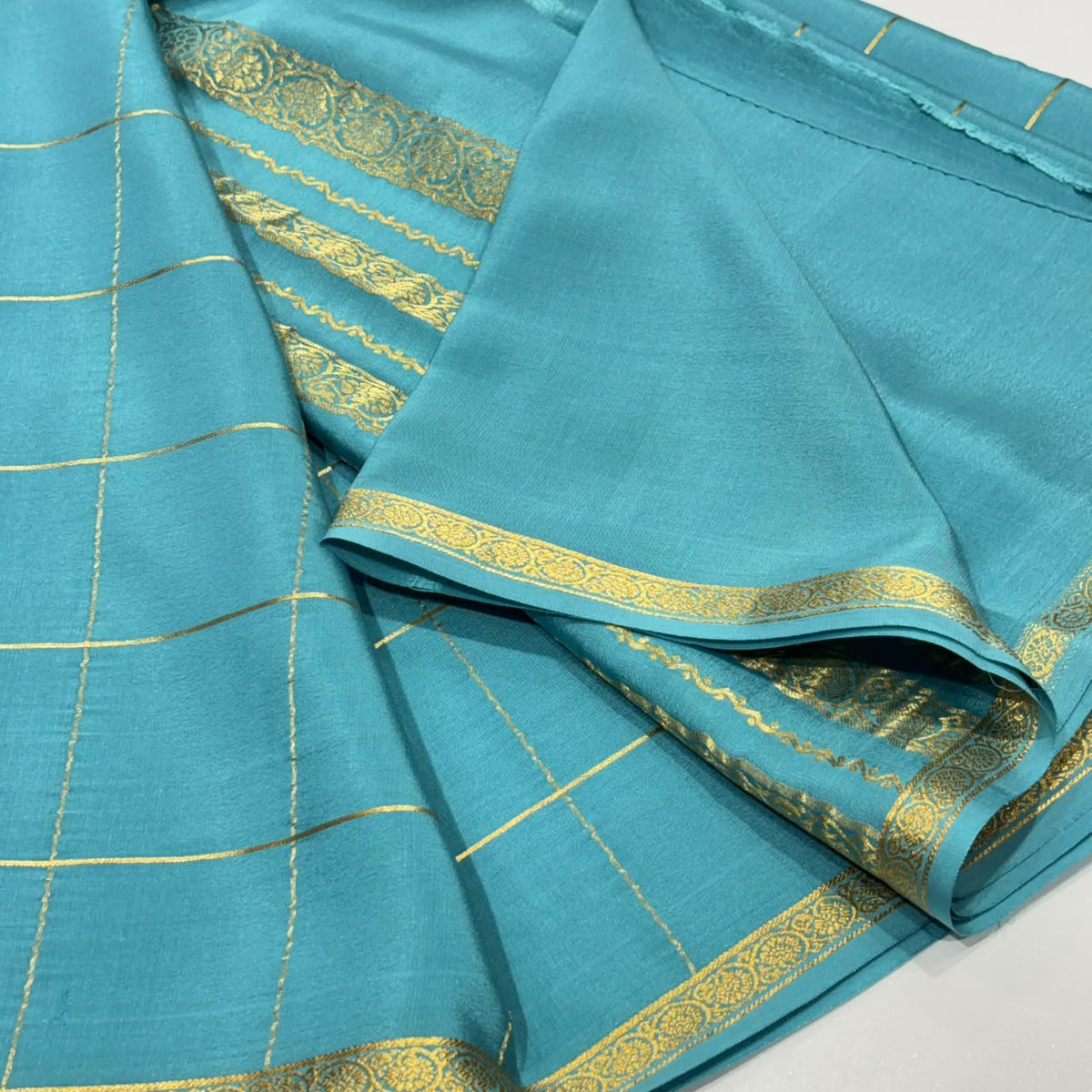 Pure Mysore Crepe Silk Saree
