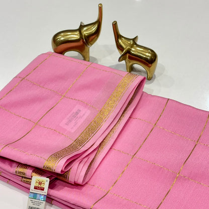 Pure Mysore Crepe Silk Saree