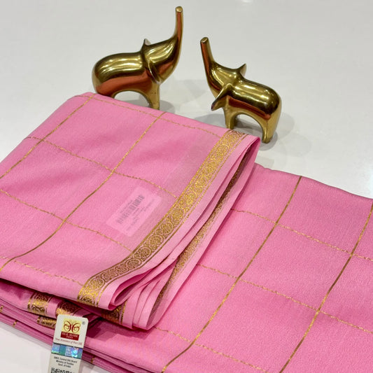 Pure Mysore Crepe Silk Saree