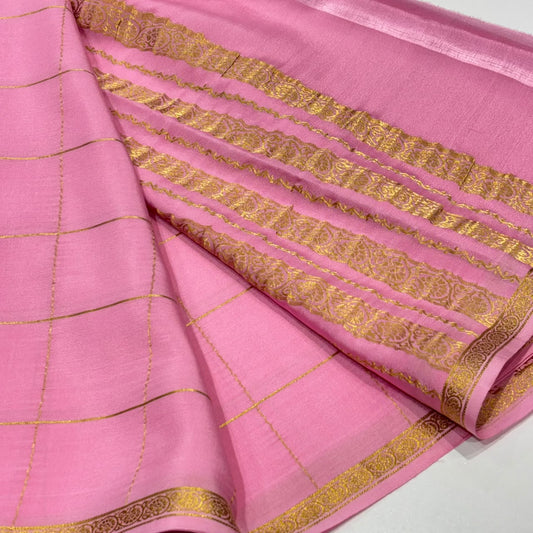 Pure Mysore Crepe Silk Saree