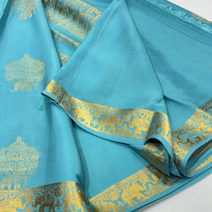 Pure Mysore Crepe Silk Saree